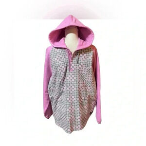 Levi's Skateboarding Hoodie Pink Gray Heavyweight Sweater Mens Size M New